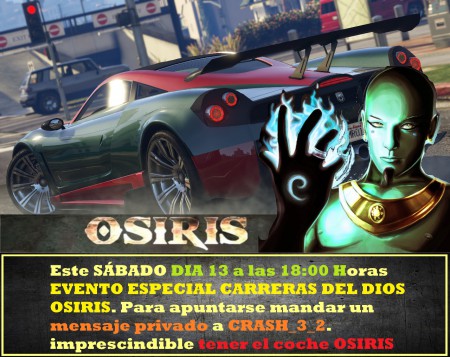 Anuncio del evento